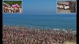 More than 2,500 women set new Guinness World Record for ma ss skinny dipping