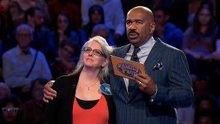 Jen needs 4 #1's for $20,000... | Family Feud