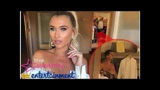 Billie Faiers leaves fans in stitches as she's upstaged by NAKED fiancé Greg Shepherd in hilarious