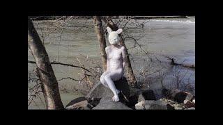 Bad Girls |  Woman in Bunny Mask Gets Nude Body Painting for Avant-garde Film by Franco Losvizzero