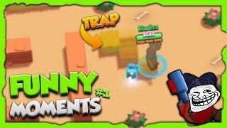 BEST TRAP SHOWDOWN WITH SHELLY ! - Brawl Stars FUNNY MOMENTS, Trolls, Glitches & Fail Montage #1