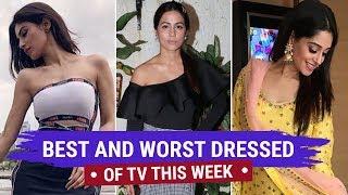 Hina Khan, Divyanka Tripathi : Tv's Best and Worst Dressed of the Week | Zee Golden Awards 2018