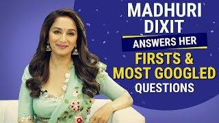 Madhuri Dixit answers her firsts and most googled questions | Pinkvilla | Bollywood | Fashion