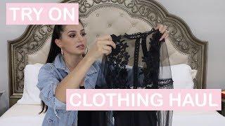 SUMMER/FALL TRY ON CLOTHING HAUL | REVOLVE | NAKED WARDROBE | NASTY GAL | ASOS