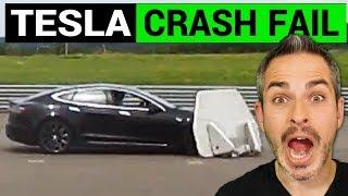 Tesla Model S Fails a Crash Test but Was It Legit?