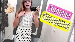 Summer shopping for Jake paul concert vlog ft. Jenna Raine