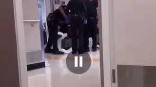 Police Assault a NAKED black woman smh