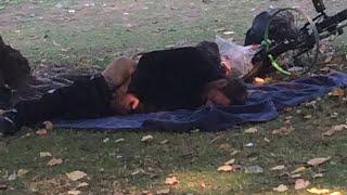 Crazed Naked Homeless Overrunning California Parks!!????