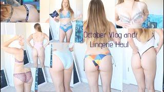 October Vlog and Lingerie Haul: Full Version on Patreon