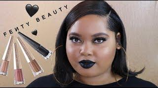 NEW Fenty Beauty Stunna Lip Paints Review + Try On | Unbotton, Uncuffed, Unveil, & Uninvited