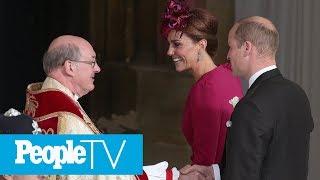 The Royal Family Arrives At Princess Eugenie's Wedding! | PeopleTV