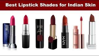 Best Lipstick Shades for Indian / Dusky / Brown Skin/ Dark skin I Top Lipstick for Indian Skin Tone