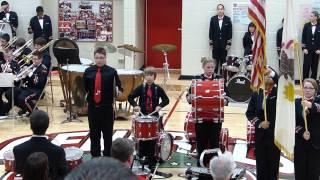 Star Spangled Banner Cymbal Fail -- 2013.05.18 EJH Red & White Concert