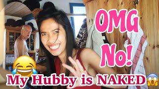 Filipina Life With Foreigner | HE’S NAKED????MY CAMERA MY LOVE ????