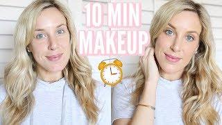 10 MIN MAKEUP IN REAL TIME! EASY EVERYDAY LOOK FOR BUSY LIFE