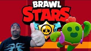 BRAWL STARS - JOGANDO DE SPIKE COM SKIN