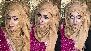 Eid-Ul-Fitr Makeup Tutorial 2018 | Purple cut crease makeup | Mim Sabrin