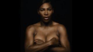 Serena Williams goes topless for breast cancer awareness, sings 'I touch myself'