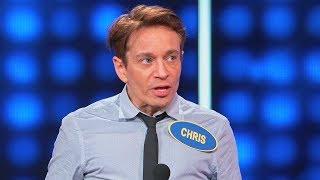 Chris Kattan can't believe THIS ANSWER! | Celebrity Family Feud