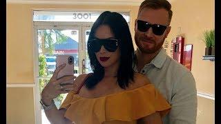 Paola Mayfield Shows Off Her Popping Baby Bump In Steamy Nearly-Naked Photo With Hubby Russ