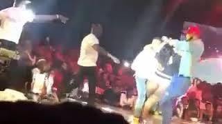 Naked Woman Goes On Stage As Wizkid Perform At Ghana Meets Naija