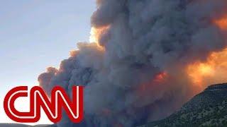 Thousands of acres ablaze in Colorado, New Mexico