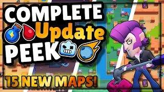 [Brawl Stars Update] 4 Event Mods | 15 New Maps | Mortis Skin | New Event Rotation | Balance Changes