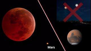 Mars, Earth, 'Blood Moon' & Sun Line Up Perfectly in Sky to Dazzle Skygazers