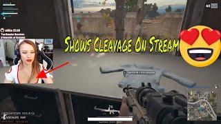 SEXY PUBG girl stream moments| lexi strips | PUBG girl caught naked on camera #4