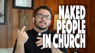 Naked People In Church