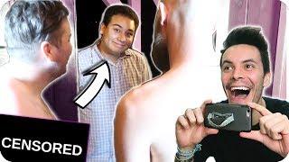 Surprising Roommate with TWO Naked Friends