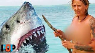 Naked And Afraid... WITH SHARKS?!