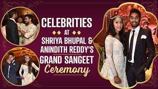 Ram Charan, Upasana and others at Shriya Bhupal-Anindith Reddy's grand sangeet ceremony | Pinkvilla