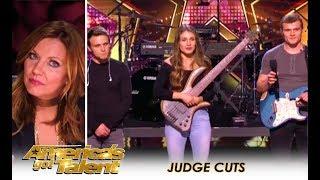 We Three: Sibling Band Get HUGE Praise From Martina McBride After THIS! | America's Got Talent 2018