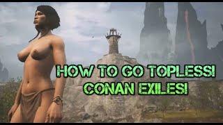 How To Go Topless In Conan Exiles (Ps4 US Version!)