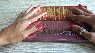 Naked Heat vs Naked Cherry swatches and Mini review