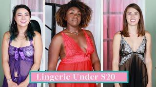 Women Try Amazon Lingerie Under $20