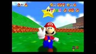 Super Mario 64 - Bob-omb Battlefield (6/7 Stars) - Episode 1 (Uncut)