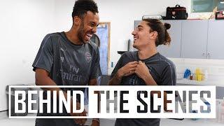 Arsenal stars return for pre-season training | Exclusive behind the scenes
