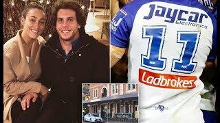 Claims Bulldogs stars placed their genitals in beer glasses after stripping naked inside pub