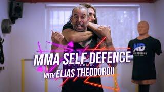 How to escape a Rear Naked Choke w/ Pro UFC fighter Elias Theodorou