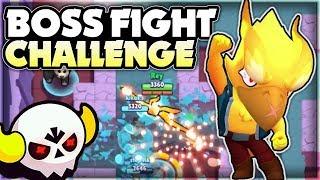 THE BEST BOSS FIGHT CHALLENGE! + Going All In Ticket Gamble! - Boss Fight Gameplay! - Brawl Stars