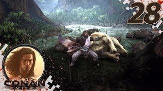 CONAN EXILES (NEW SEASON) - EP28 - Accidentally Naked... (Gameplay Video)