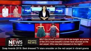 Soap Awards 2018: Best dressed TV stars smoulder on the red carpet in vibrant gowns