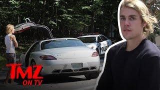 Justin Bieber's Car Breaks Down During Hamptons Date  | TMZ TV
