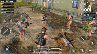 Teamed up with enemies in PUBG mobile , Naked Gang. 3 team