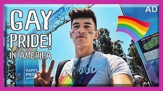 My first Gay Pride in USA (San Diego) & visiting a nude beach! ????