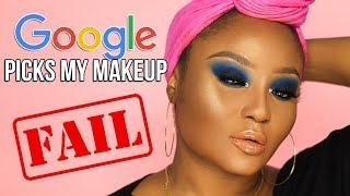 Google picks my makeup challenge....FAIL!