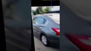 Black Woman Smash Bus Window, Then Runs Over The Bus Driver!