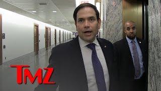 Marco Rubio Drowned Out by Protesters While Talking Brett Kavanaugh